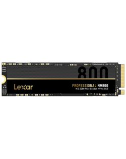 Lexar M.2 NVMe SSD NM800 512 GB, SSD form factor M.2 2280, SSD interface PCIe Gen4x4, Write speed 3000 MB/s, Read speed 7000 MB/