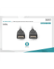 Digitus High Speed HDMI Cable with Ethernet AK-330114-020-S Black, HDMI to HDMI, 2 m