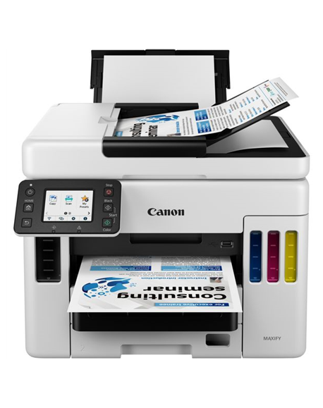 Canon MAXIFY GX7050 Colour, Inkjet, Colour Inkjet Multifunction Printer, A4, Wi-Fi, Grey/Black