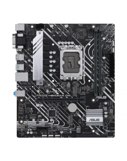 Asus PRIME H610M-A D4 Processor family Intel, Processor socket LGA1700, DDR4 DIMM, Memory slots 2, Supported hard disk drive int