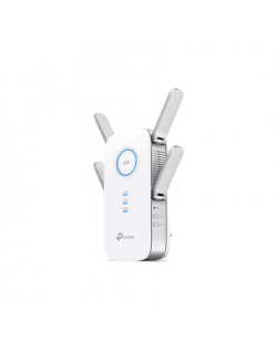 TP-LINK AC2600 Wi-Fi Range Extender RE650 802.11ac, 2.4GHz/5GHz, 800+1733 Mbit/s, 10/100/1000 Mbit/s, Ethernet LAN (RJ-45) ports