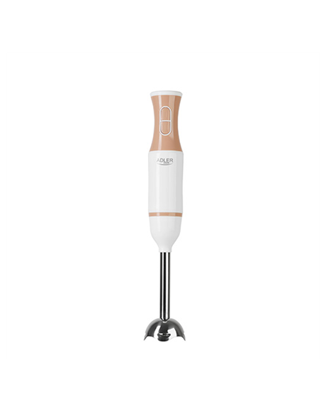 Adler AD 4616 Hand Blender, 500 W, Number of speeds 2, White