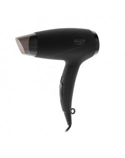 Adler Hair Dryer AD 2266 1200 W, Number of temperature settings 2, Black