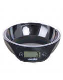 Mesko Kitchen scale with a bowl MS 3164 Maximum weight (capacity) 5 kg, Graduation 1 g, Display type LCD, Black