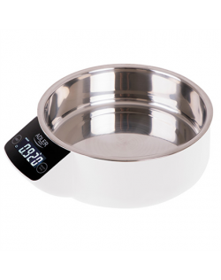 Adler Kitchen scale with a bowl AD 3166 Maximum weight (capacity) 5 kg, Graduation 1 g, Display type LCD, White