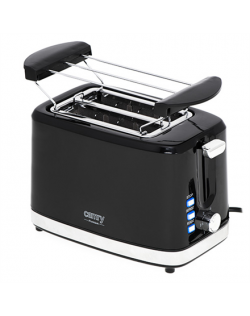 Camry Toaster CR 3218 Power 750 W, Number of slots 2, Housing material Plastic, Black