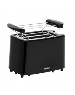 Mesko Toaster MS 3220 Power 750 W, Number of slots 2, Housing material Plastic, Black