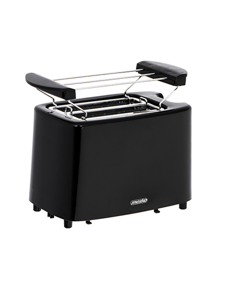 Mesko Toaster MS 3220 Power 750 W, Number of slots 2, Housing material Plastic, Black