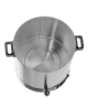 Adler Electric pot/Cooker AD 4496 Stainless steel/Black, 28 L, Lid included