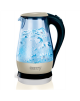 Camry CR 1251 Standard kettle, Glass, Glass/Black, 2000 W, 360° rotational base, 1.7 L