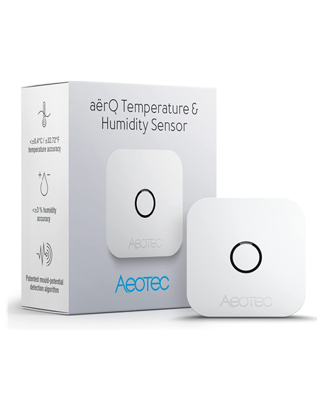 Aeotec aërQ Temperature & Humidity Sensor, Z-Wave Plus