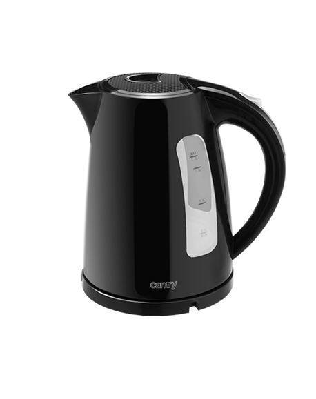 Camry Kettle CR 1255 Standard, Plastic, Black, 2200 W, 360° rotational base, 1.7 L