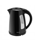 Camry Kettle CR 1255 Standard, Plastic, Black, 2200 W, 360° rotational base, 1.7 L