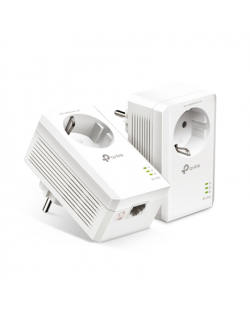TP-LINK AV1000 Gigabit Passthrough Powerline Starter Kit TL-PA7017P KIT 10/100/1000 Mbit/s, Ethernet LAN (RJ-45) ports 1, No Wi-