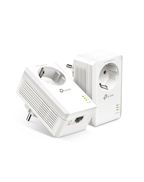 TP-LINK AV1000 Gigabit Passthrough Powerline Starter Kit TL-PA7017P KIT 10/100/1000 Mbit/s, Ethernet LAN (RJ-45) ports 1, No Wi-