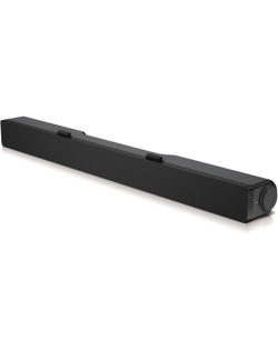 Dell Stereo Soundbar AC511M Speaker type Sound bar - stereo - 2 - active, Mini-phone stereo 3.5 mm USB 2.0, Black, 2.5 W