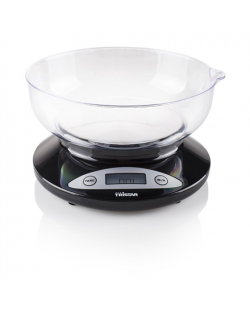 Tristar Kitchen scale KW-2430 Maximum weight (capacity) 2 kg, Graduation 1 g, Display type LCD, Black