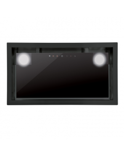 CATA Hood GC DUAL A 75 XGBK/D Energy efficiency class A, Canopy, Width 75 cm, 820 m³/h, Touch control, Black glass, LED