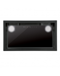 CATA Hood GC DUAL A 75 XGBK/D Energy efficiency class A, Canopy, Width 75 cm, 820 m³/h, Touch control, Black glass, LED