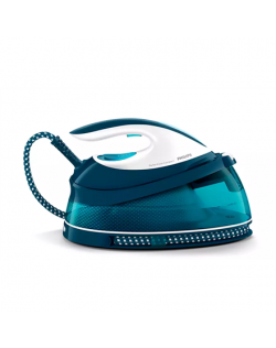 Philips Iron GC7844/20 PerfectCare Compact Ironing system, 2400 W, Water tank capacity 1500 ml, Continuous steam 120 g/min, Gree