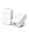 Mercusys AV1000 Gigabit Powerline Starter Kit MP500 KIT 1000 Mbit/s, Ethernet LAN (RJ-45) ports 1