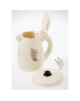 Adler Kettle AD 08 b Standard, Plastic, Beige, 850 W, 360° rotational base, 1 L