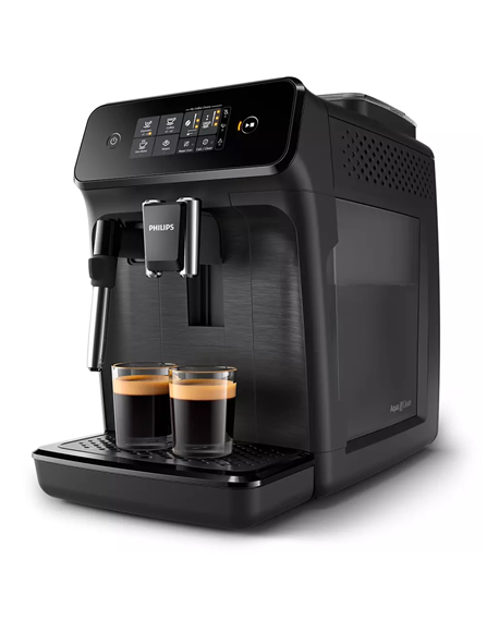 Philips Espresso Coffee maker EP1220/00 Pump pressure 15 bar, Built-in milk frother, Fully automatic, 1500 W, Black