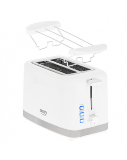 Camry Toaster CR 3219 Power 750 W, Number of slots 2, Housing material Plastic, White