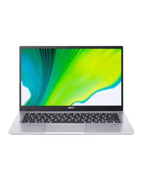 Acer SF114-33-P37B Silver, 14 ", IPS, FHD, 1920 x 1080 pixels, Anti-glare, Intel Pentium Silver, N5030, 8 GB, LPDDR4, SSD 256 GB