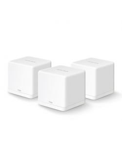 Mercusys AC1300 Whole Home Mesh Wi-Fi System Halo H30G (3-Pack) 802.11ac, 400+867 Mbit/s, Ethernet LAN (RJ-45) ports 2, Mesh Sup