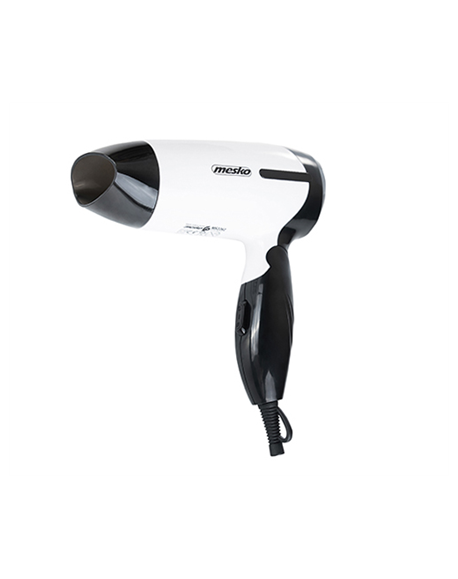 Mesko Hair Dryer MS 2262 1000 W, Number of temperature settings 2, Black/White