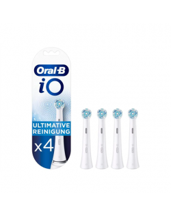Oral-B Tooth Brush Heads iO Ultimate Clean Heads, For adults, Number of brush heads included 4, White