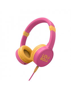 Energy Sistem Headphones Lol&Roll Pop Kids Built-in microphone, Pink, Wired, On-Ear