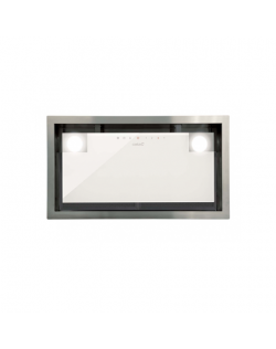 CATA Hood GC DUAL A 45 XGWH/D Energy efficiency class A, Canopy, Width 45 cm, 820 m³/h, Touch control, White glass, LED