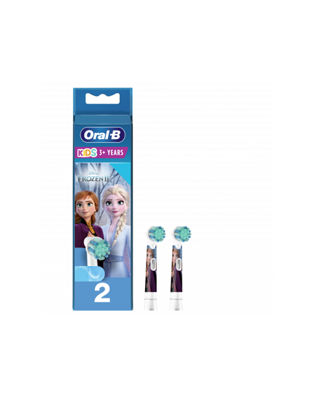 Oral-B Frozen II EB-10 2K Heads, For kids, Number of brush heads included 2