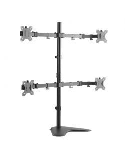 Logilink BP0046 Quad Monitor Desk Stand 13"-32'' Logilink Desk Mount, BP0046, 13-32 ", Maximum weight (capacity) Carrying capaci