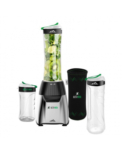 ETA Blender Activmix Team ETA110390000 Tabletop, 350 W, Jar material Glass, Jar capacity 0.6 L, Ice crushing, Black/Stainless st