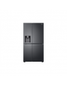 LG Refrigerator GSLV71MCLE Energy efficiency class E, Free standing, Side by side, Height 179 cm, No Frost system, Fridge net capacity 416 L, Freezer net capacity 219 L, 36 dB, Matte Black