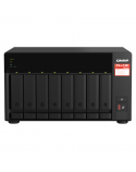 QNAP 8-Bay QTS and QuTS hero NAS TS-873A-8G Up to 8 HDD/SSD Hot-Swap, Ryzen V1500B Quad-Core, Processor frequency 2.2 GHz, 8 GB, DDR4, 2x2.5GbE, 3xUSB Type-A 3.2 Gen 2, 1xUSB Type-C 3.2 Gen 1, 2xPCIe, 2xM.2 2280 PCIe Gen3 x1