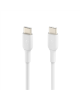 Belkin BOOST CHARGE CAB003bt2MWH USB-C to USB-C, 2 m, White