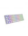 Genesis THOR 660 RGB Gaming keyboard, RGB LED light, US, White, Bluetooth, Wired, Wireless connection, Gateron Red Switch