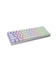 Genesis THOR 660 RGB Gaming keyboard, RGB LED light, US, White, Bluetooth, Wired, Wireless connection, Gateron Red Switch