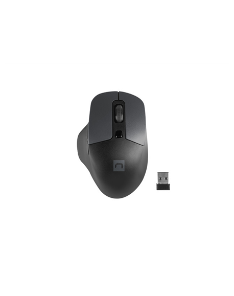 Natec Mouse, BlackBird 2, Silent, Wireless, 1600 DPI, Optical, Black