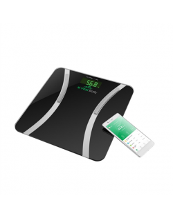 ETA Vital Body Personal scale ETA678090000 Body analyzer, Maximum weight (capacity) 180 kg, Accuracy 100 g, Body Mass Index (BMI