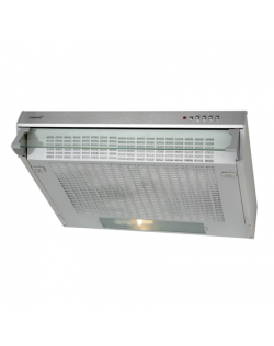 CATA Hood F-2260 X Conventional, Energy efficiency class D, Width 60 cm, 311 m³/h, Mechanical control, LED, Inox