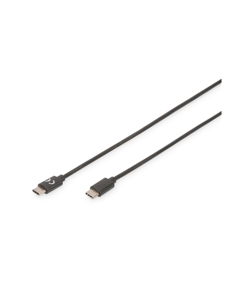 Digitus USB Type-C Connection Cable AK-300138-030-S USB Male 2.0 (Type C), USB Male 2.0 (Type C), Black, 3 m