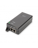 Digitus Gigabit Ethernet PoE+ Injector DN-95103-2 Ethernet LAN (RJ-45) ports 1xRJ-45 10/100/1000 Mbps Gigabit, 1xRJ-45 10/100/1000 Mbps PoE Output, 802.3at PoE+ & 802.3af PoE