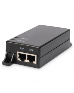 Digitus Gigabit Ethernet PoE Injector DN-95102-1 Ethernet LAN (RJ-45) ports 1xRJ-45 10/100/1000 Mbps Gigabit, 802.3af PoE