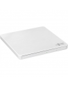 H.L Data Storage Ultra Slim Portable DVD-Writer GP60NW60 Interface USB 2.0, DVD±R/RW, CD read speed 24 x, CD write speed 24 x, White, Desktop/Notebook