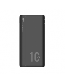 Silicon Power Power Bank QP15 Li-Polymer, Black, 10.000 mAh, Micro USB, Type-C, 3.5 hours, USB Type-A (x2), Type-C (x1)